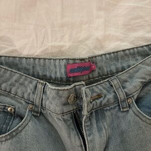 Edikted Light Blue High Rise Women's Jeans